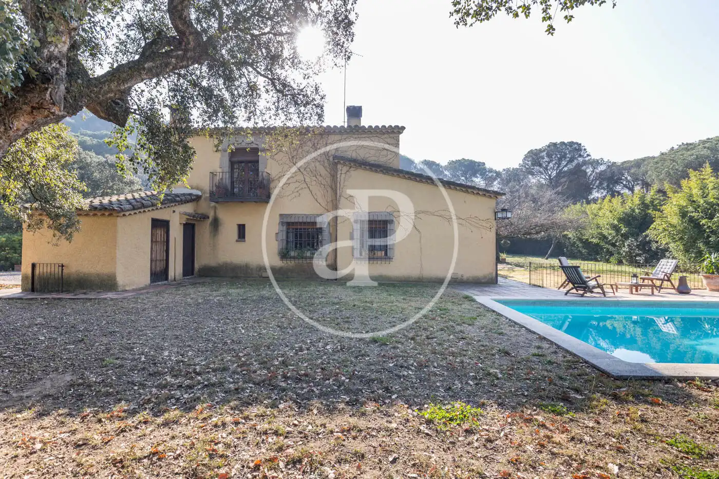 Vista exterior de Casa o chalet en venta en Vilanova del Vallès con Calefacción, Jardín privado y Terraza