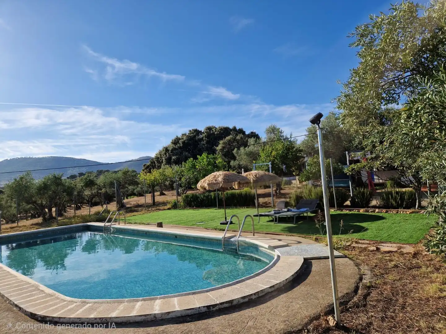 Piscina de Finca rústica en venta en Mirabel con Aire acondicionado, Calefacción y Trastero