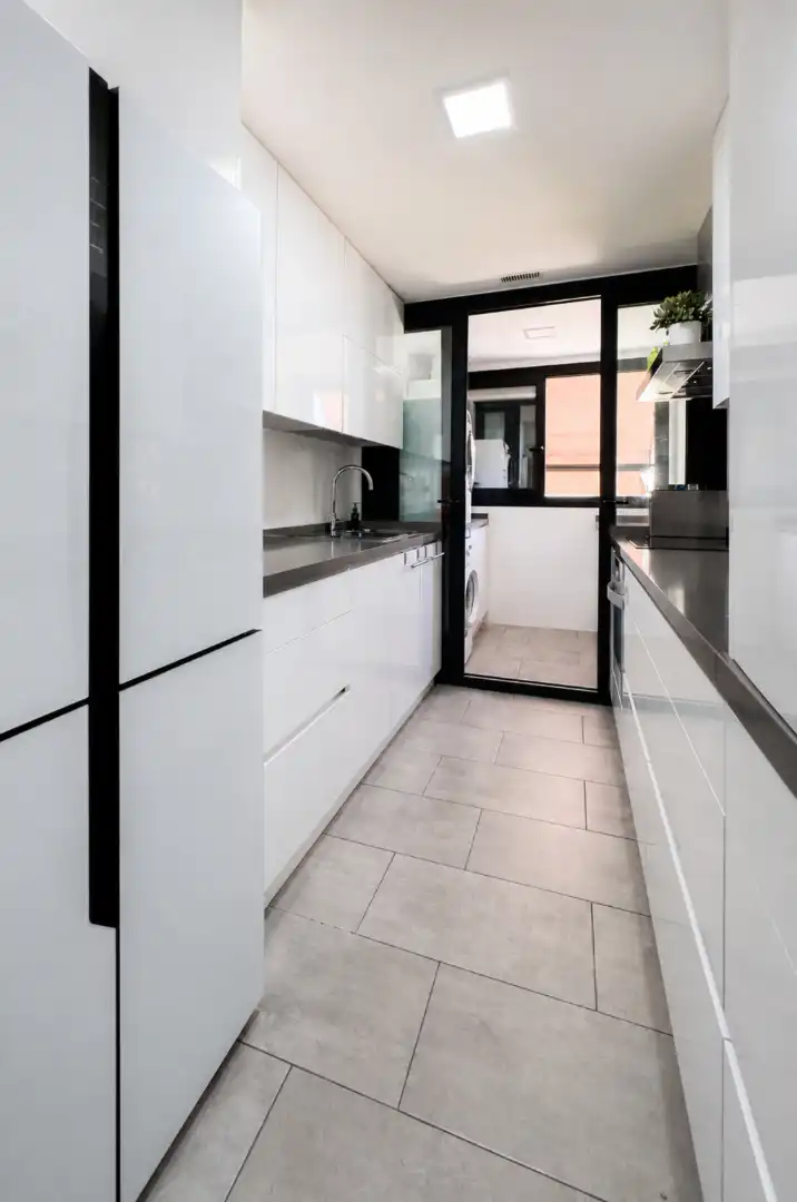Cocina de Ático en venta en San Juan de Aznalfarache con Aire acondicionado, Calefacción y Terraza