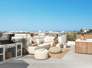 Apartament amb ascensor en venda a Campo de Mijas