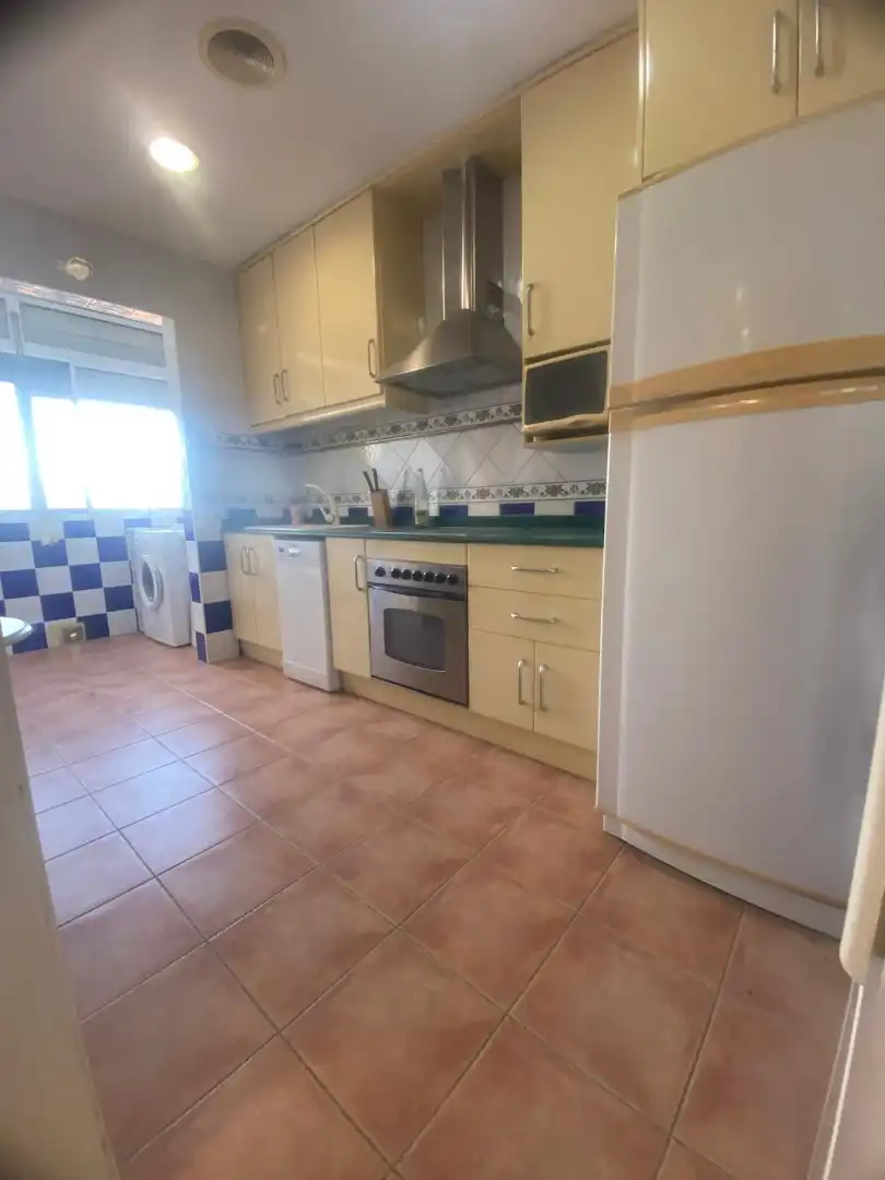 Kitchen of Flat for sale in Murcia  with Storage room, Furnished and Balcony