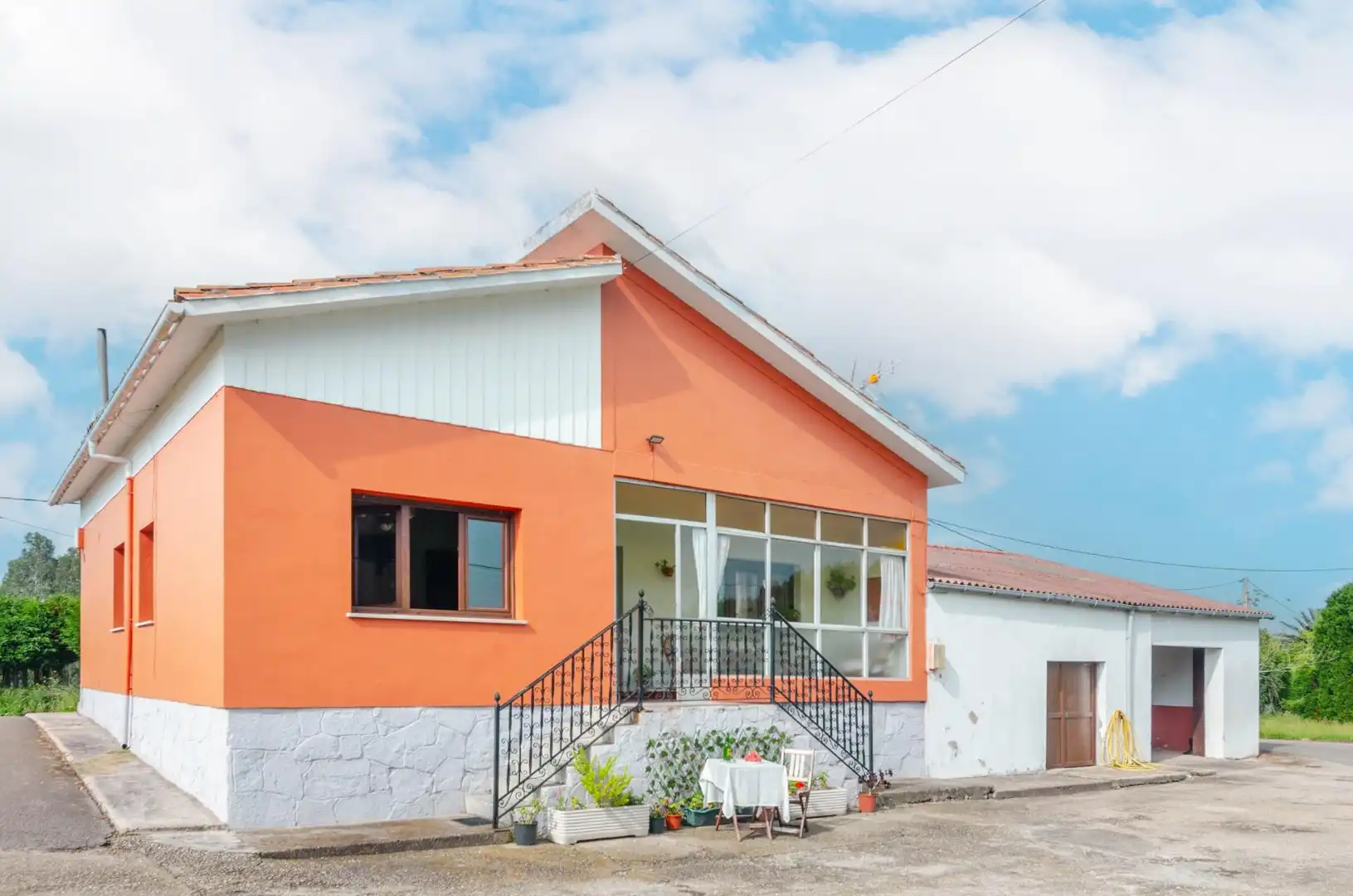 Vista exterior de Casa o chalet en venta en Gozón con Calefacción, Terraza y Amueblado