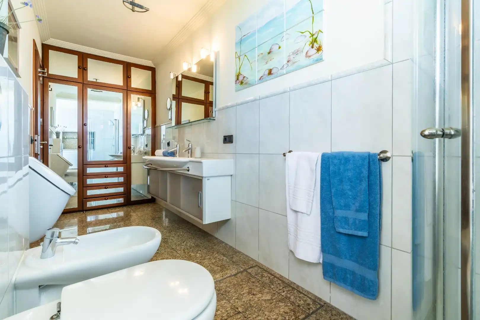 Bany de Casa o xalet en venda en Guía de Isora amb Aire condicionat, Jardí privat i Terrassa