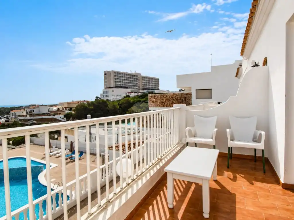 Terrassa de Apartament en venda en Es Mercadal amb Terrassa, Piscina i Piscina comunitària