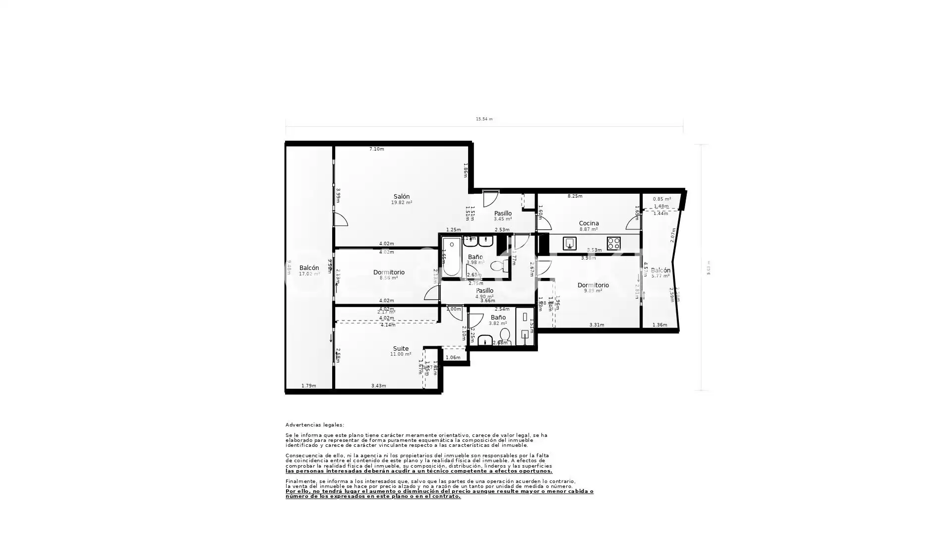 Flat for sale in Sant Adrià de Besòs  with Air Conditioner, Heating and Parquet flooring