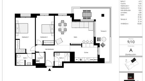 Photo 4 of Apartment for sale in San Mamés - La Palomera, León Capital