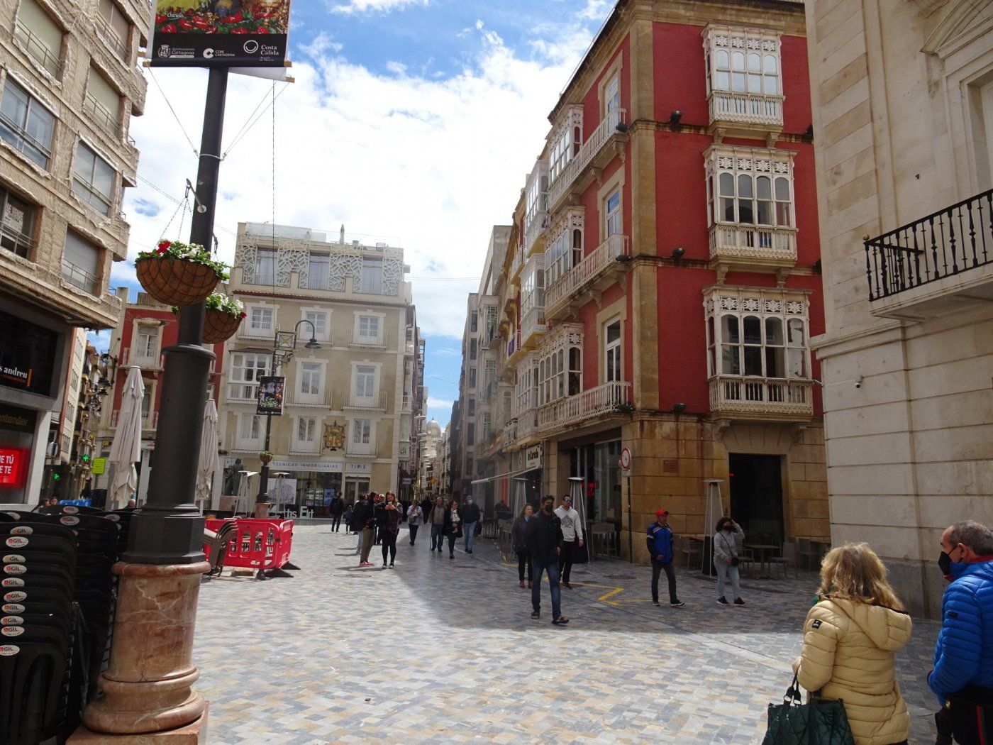 Vista exterior de Oficina de lloguer en Cartagena