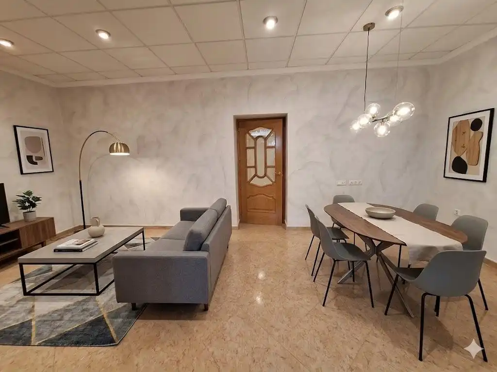 Living room of Houses for sale in Algueña  with Heating, Balcony and Jacuzzi