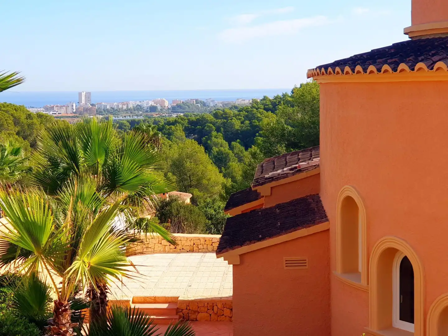Vista exterior de Casa o xalet en venda en Jávea / Xàbia amb Calefacció, Jardí privat i Terrassa