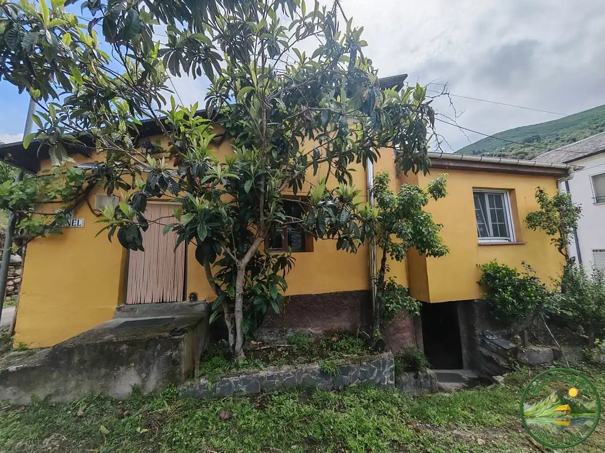 Vista exterior de Casa o chalet en venta en Puente de Domingo Flórez con Calefacción, Jardín privado y Amueblado