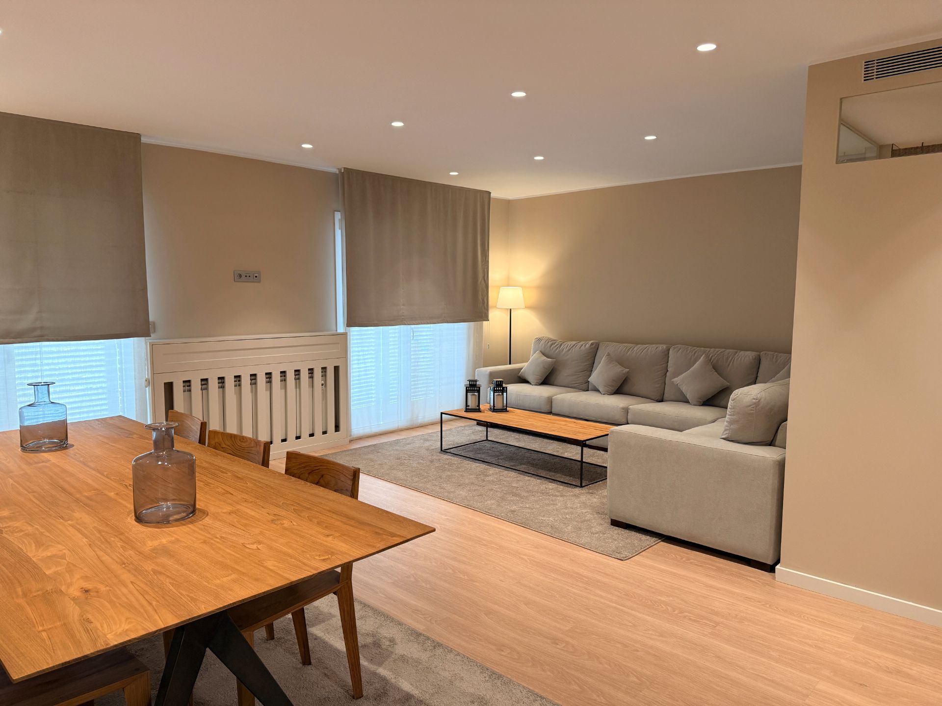 Sala d'estar de Pis en venda en  Lleida Capital amb Aire condicionat, Calefacció i Parquet