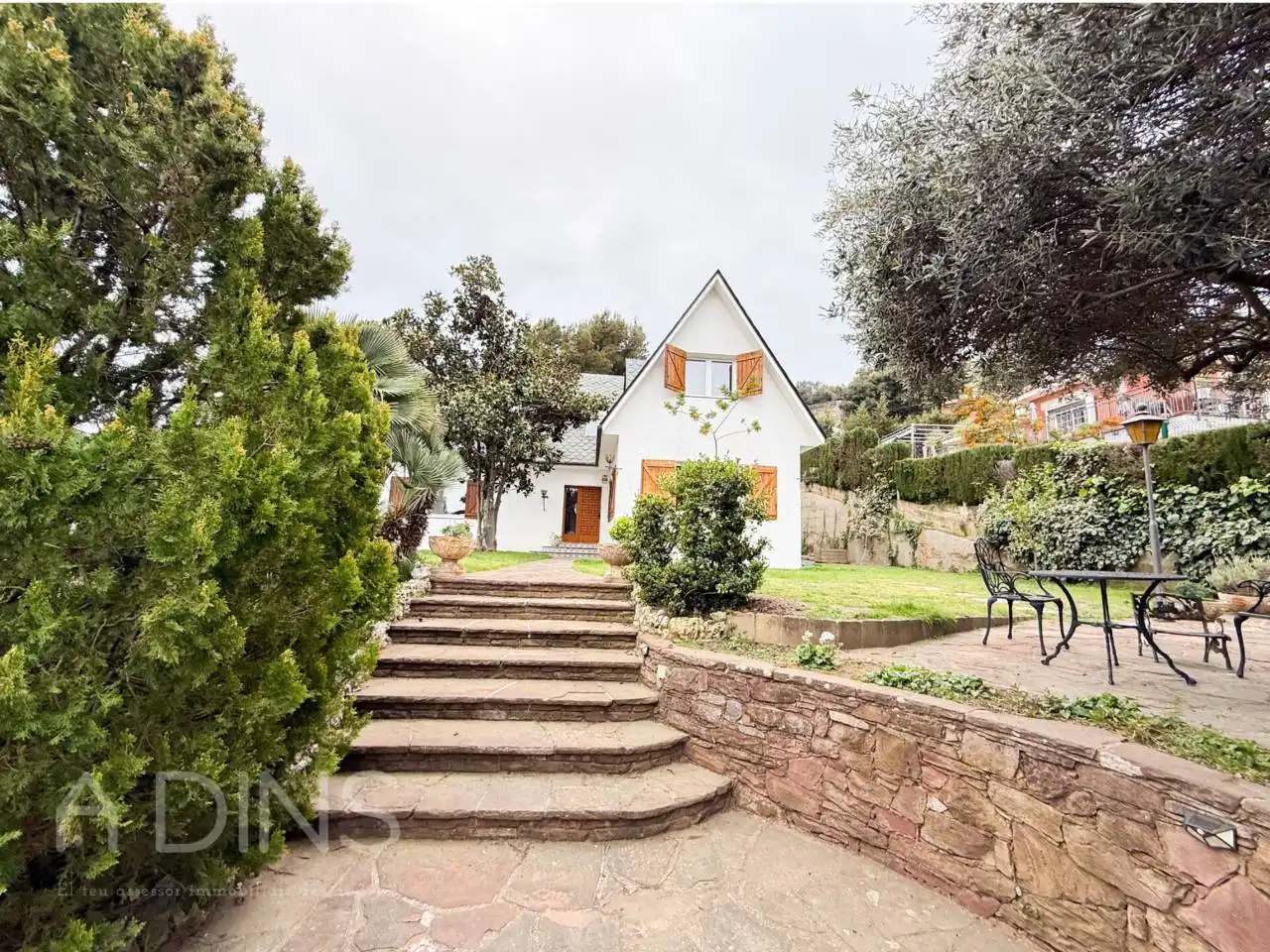 Jardín de Casa o chalet en venta en Bigues i Riells del Fai con Aire acondicionado, Calefacción y Jardín privado