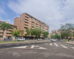 Exterior view of Flat for sale in  Zaragoza Capital  with Air Conditioner, Heating and Terrace