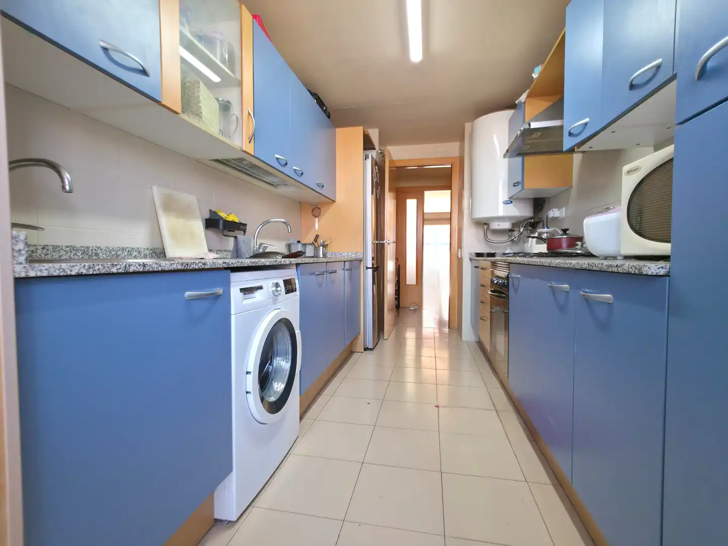 Kitchen of Flat for sale in Sant Andreu de la Barca  with Air Conditioner, Heating and Terrace