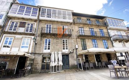 Exterior view of Flat for sale in Santiago de Compostela 