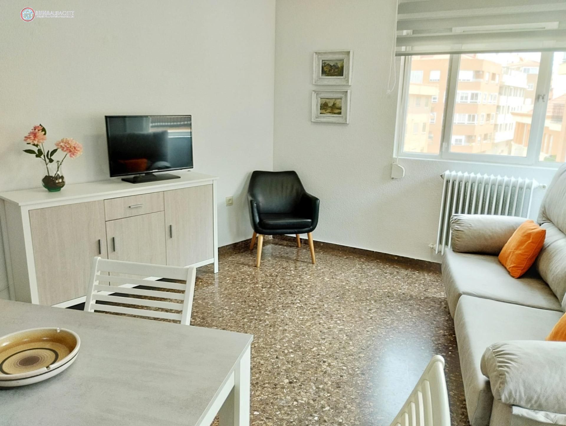Living room of Apartment to rent in  Albacete Capital  with Heating and Balcony