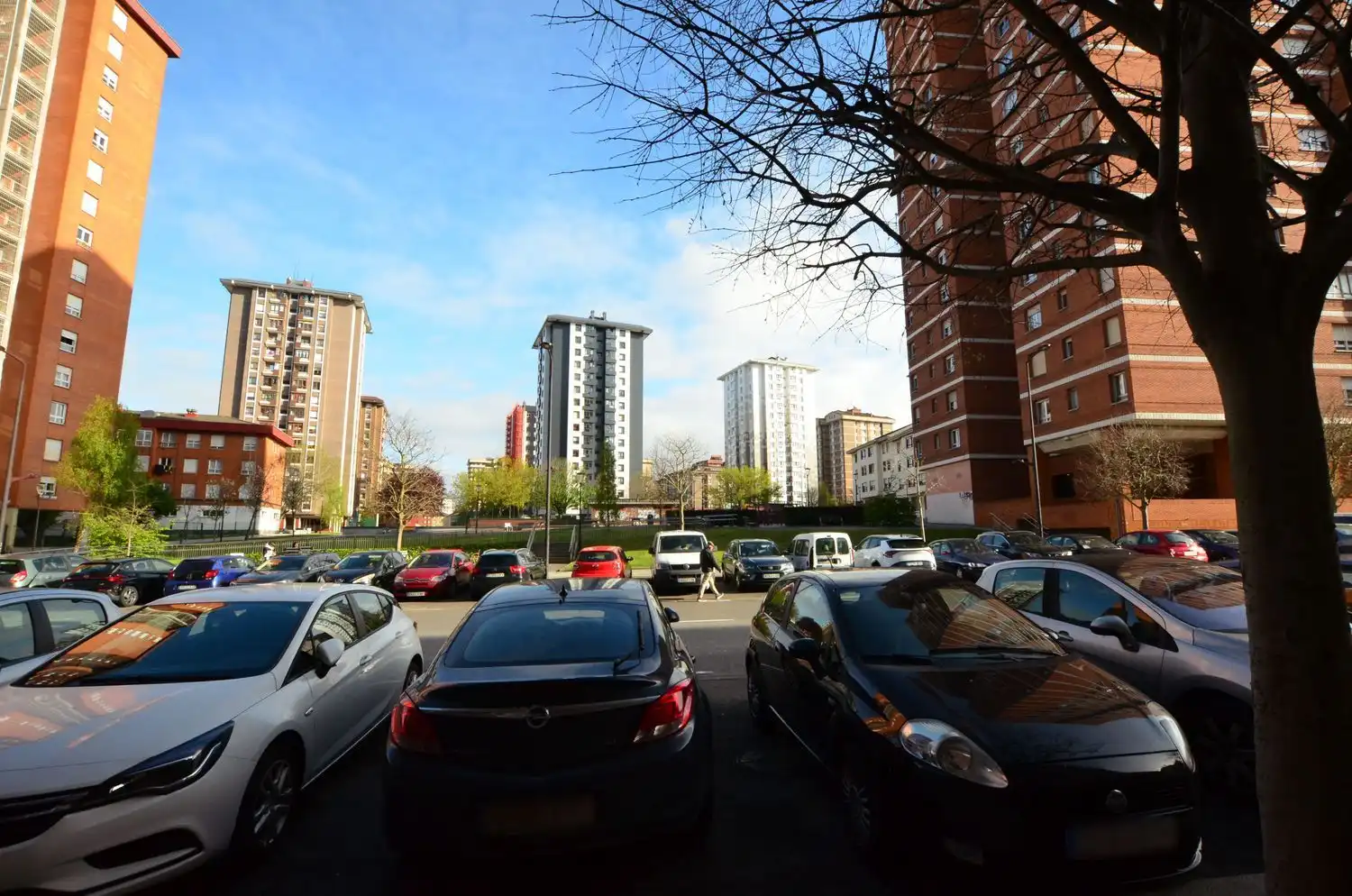 Exterior view of Flat for sale in Gijón   with Storage room and Swimming Pool