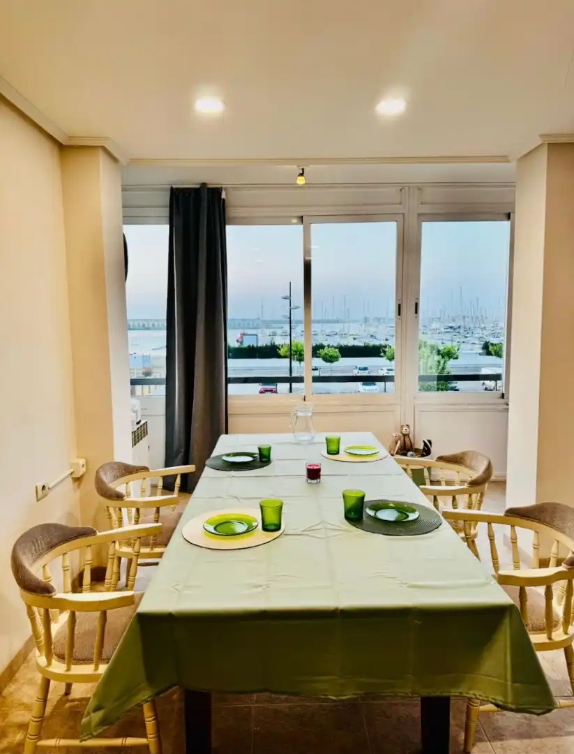 Esszimmer von Wohnung zur Miete in Burriana / Borriana mit Möbliert