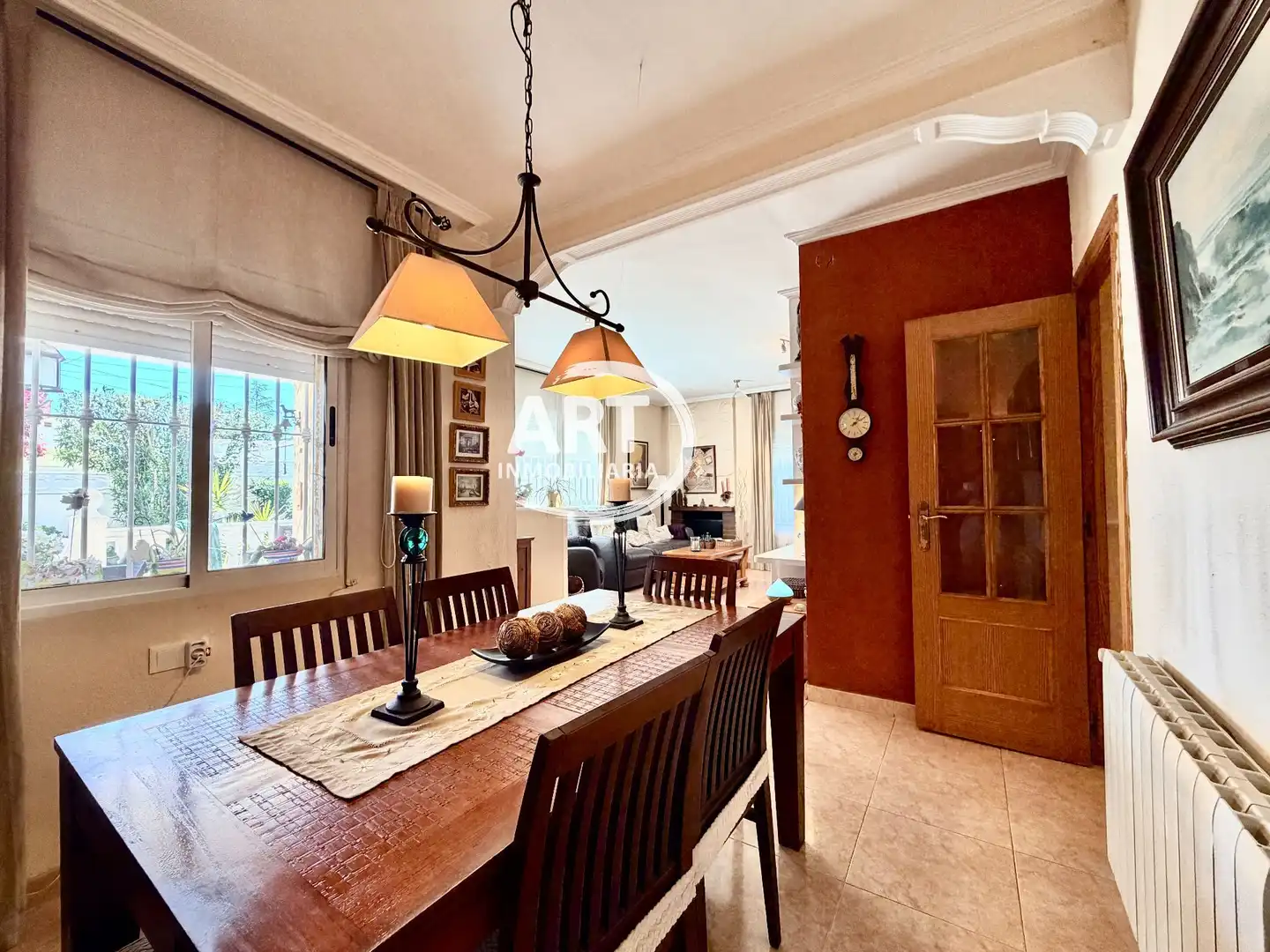 Dining room of Houses for sale in L'Eliana  with Air Conditioner, Heating and Private garden