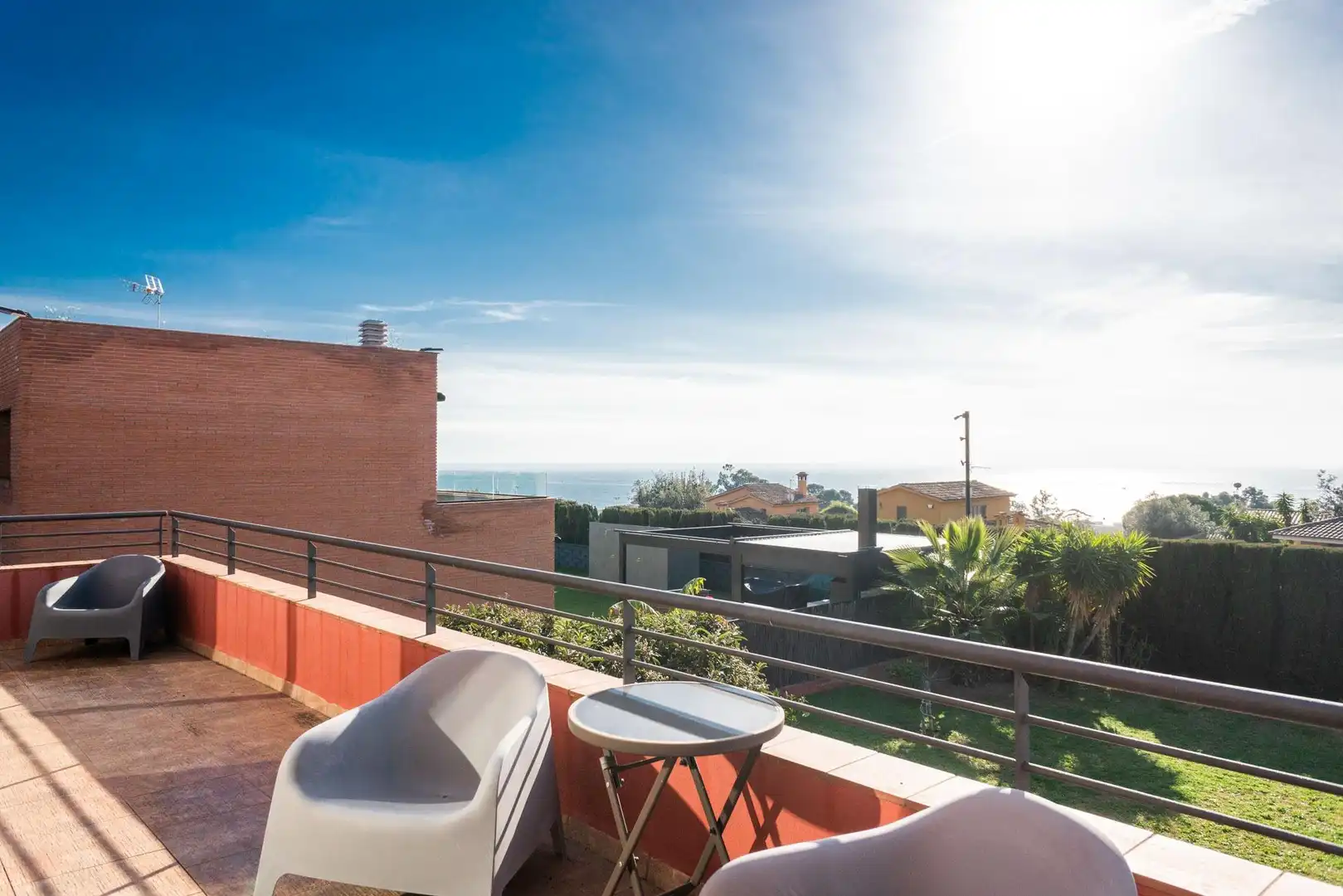 Terraza de Casa o chalet en venta en Sant Vicenç de Montalt con Aire acondicionado, Jardín privado y Terraza