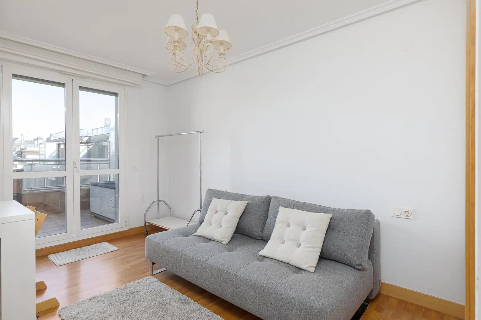 Wohnzimmer von Dachboden zum Verkauf in Donostia - San Sebastián  mit Klimaanlage, Heizung und Terrasse