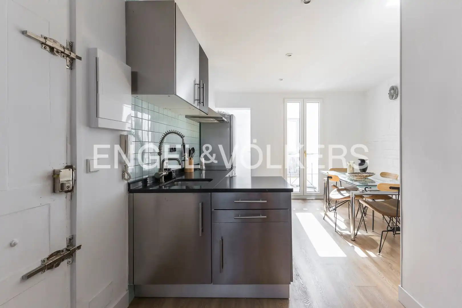 Küche von Maisonette zur Miete in Madrid mit Klimaanlage und Heizung