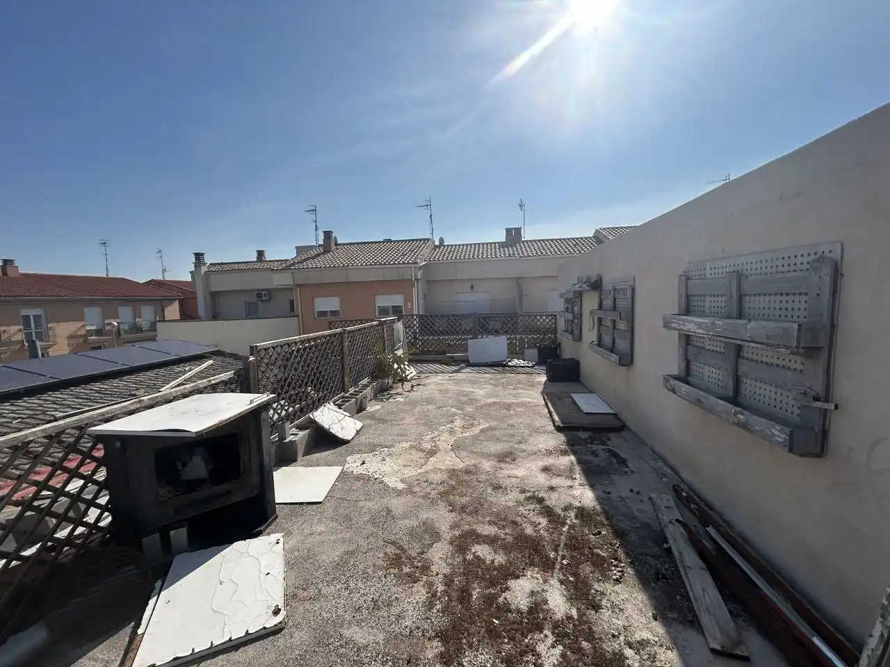 Vista exterior de Casa o xalet en venda en Fontellas amb Calefacció, Terrassa i Traster