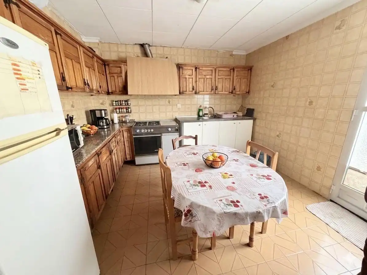 Kitchen of Flat for sale in Totana  with Terrace, Furnished and Balcony