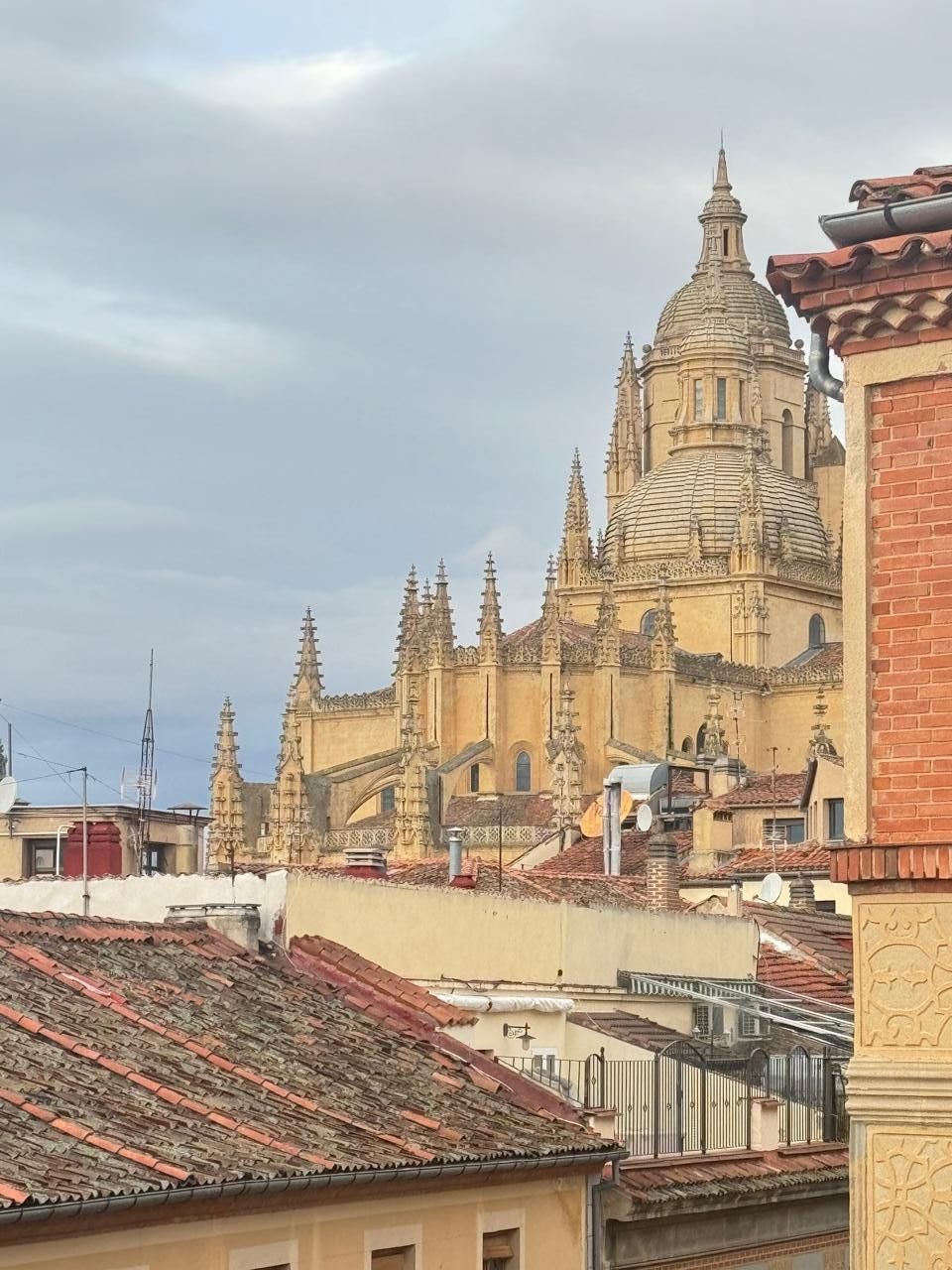 Exterior view of Flat for sale in Segovia Capital  with Heating, Terrace and Storage room