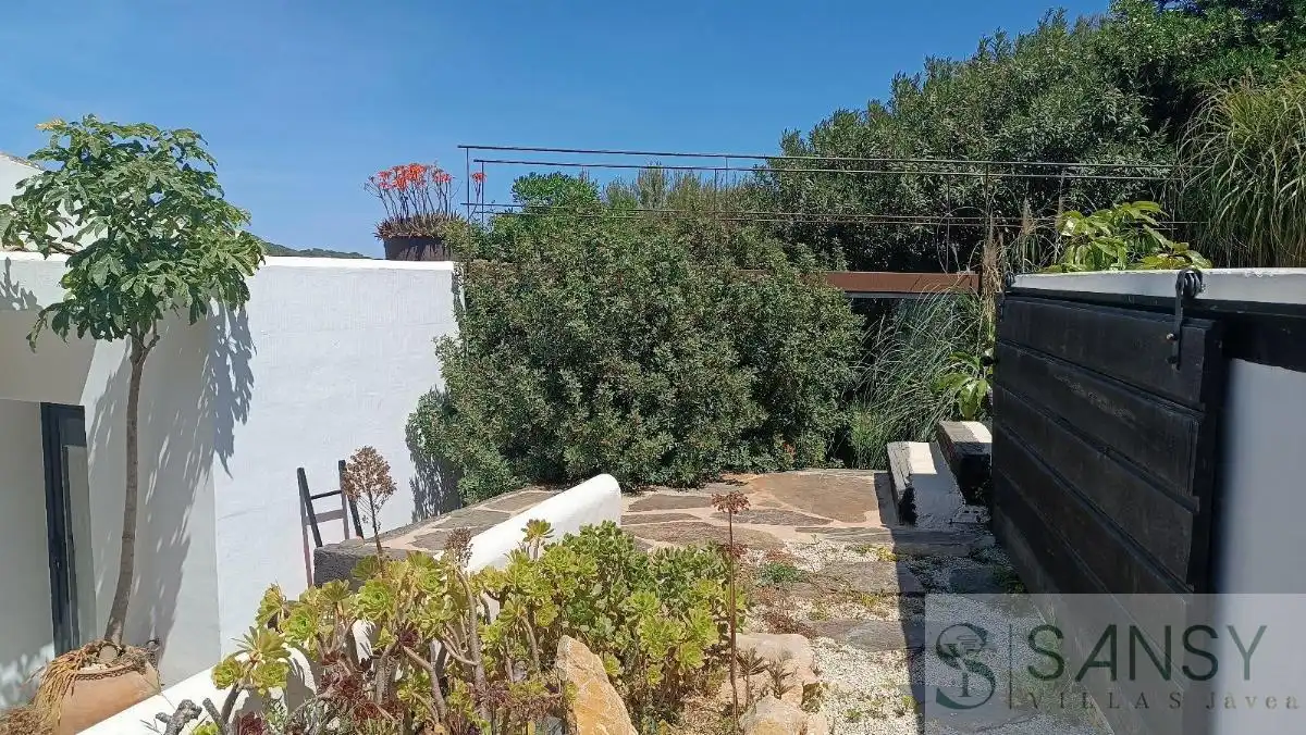 Garden of Houses for sale in Jávea / Xàbia  with Air Conditioner, Heating and Storage room