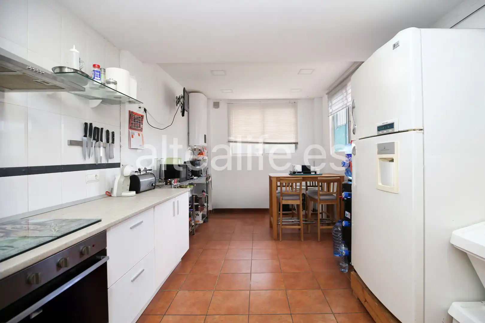 Cocina de Casa adosada en venta en La Nucia con Aire acondicionado, Jardín privado y Terraza