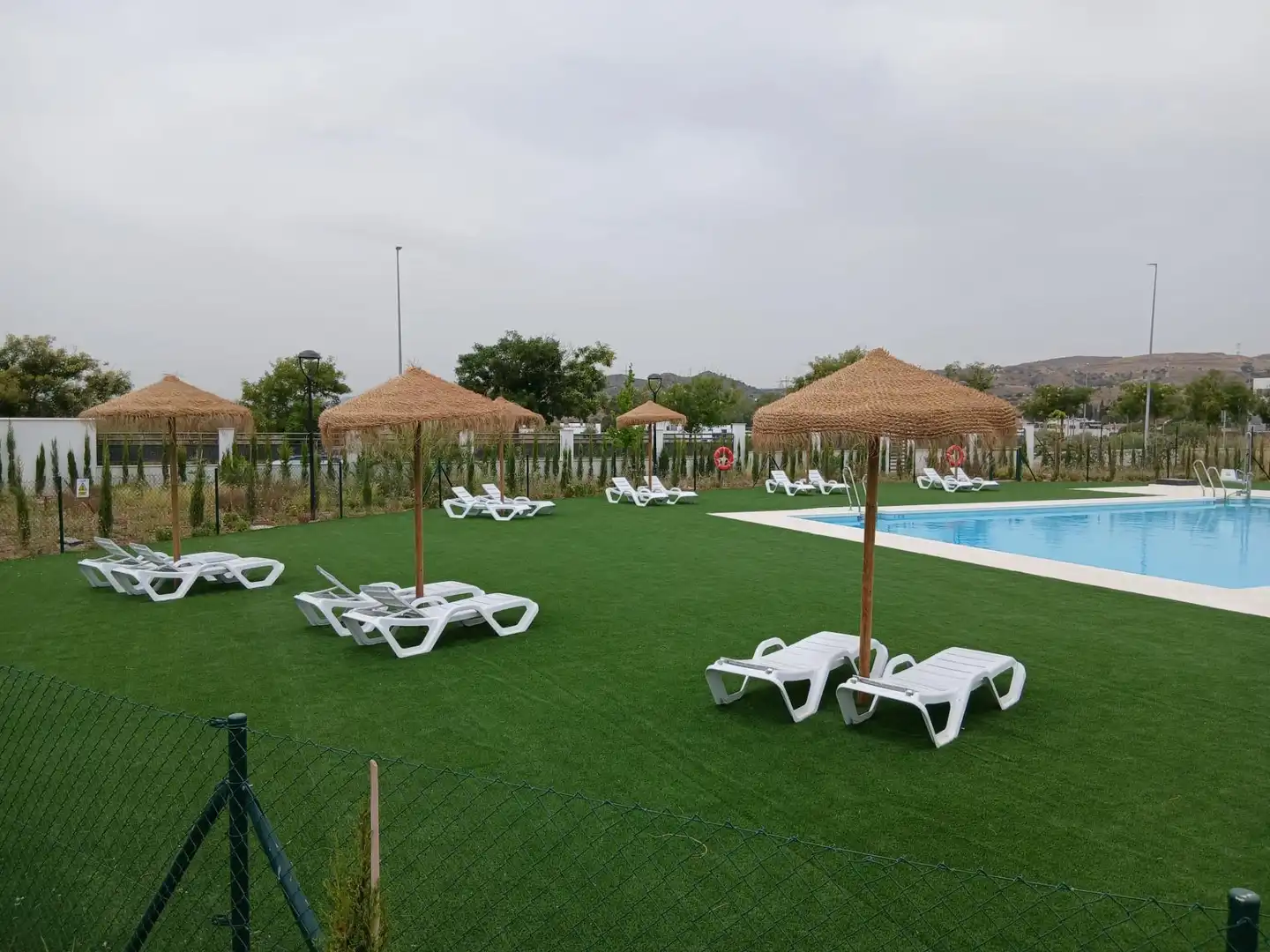 Piscina de Piso en venta en Málaga con Aire acondicionado, Jardín privado y Terraza