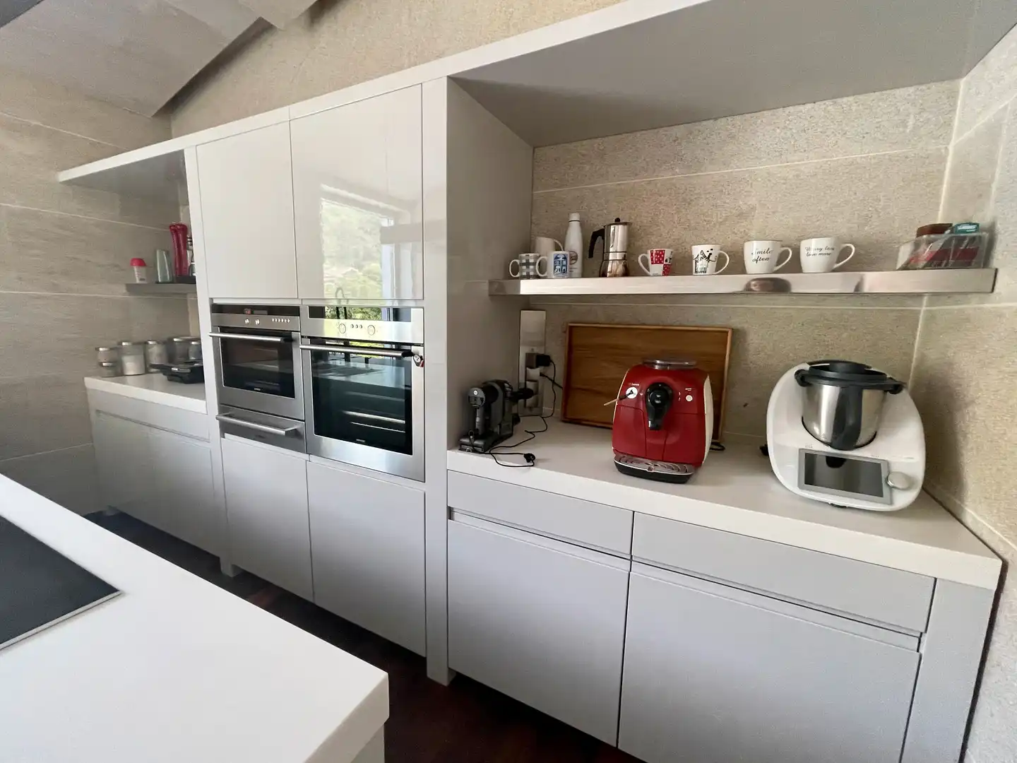Kitchen of Houses for rent in Vilaboa  with Private garden, Parquet flooring and Terrace