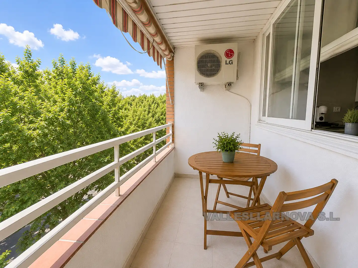 Balcony of Flat for sale in Mollet del Vallès  with Air Conditioner, Heating and Terrace