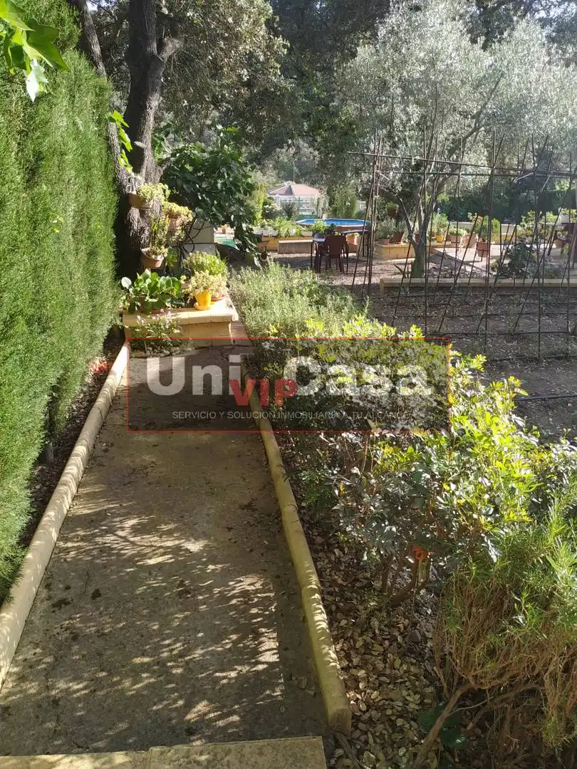 Garden of Country homes for sale in Villaharta  with Air Conditioner, Private garden and Swimming Pool