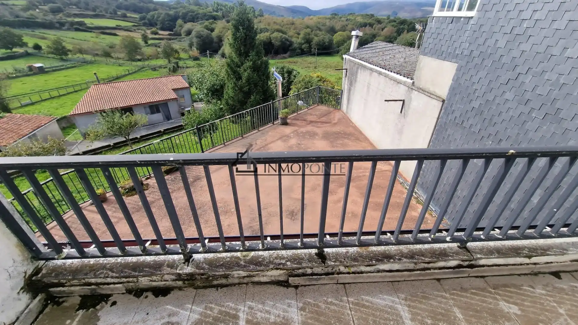 Terrassa de Casa o xalet en venda en Forcarei amb Calefacció, Jardí privat i Terrassa