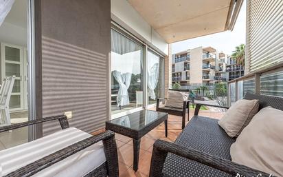 Terrace of Apartment for sale in Salou  with Air Conditioner, Heating and Private garden