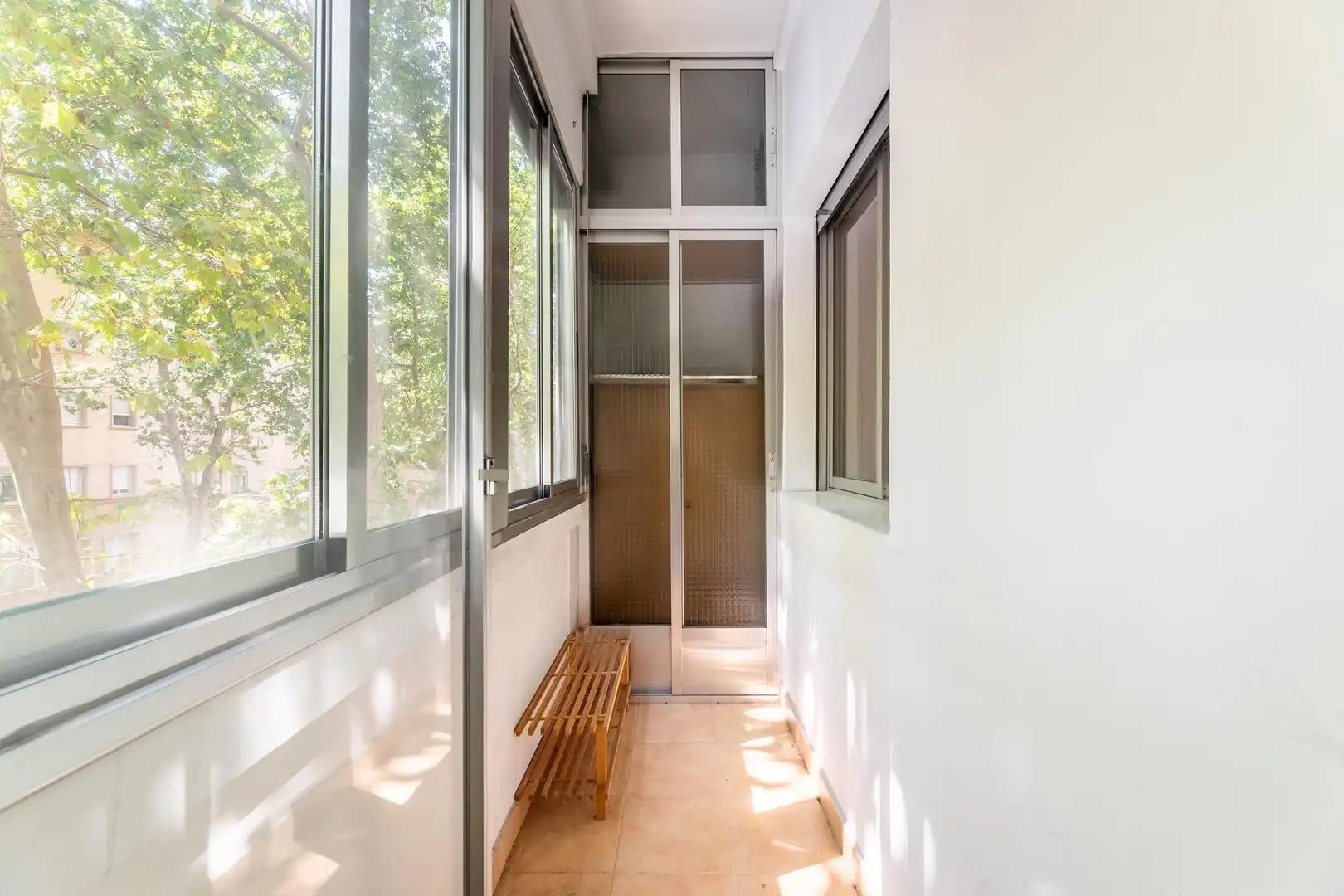 Terraza de Piso en venta en Madrid con Calefacción, Parquet y Balcón