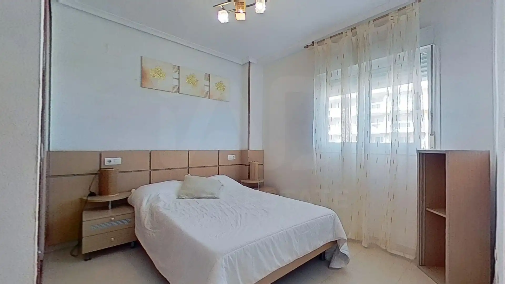 Bedroom of Flat for sale in Oropesa del Mar / Orpesa  with Air Conditioner, Terrace and Swimming Pool