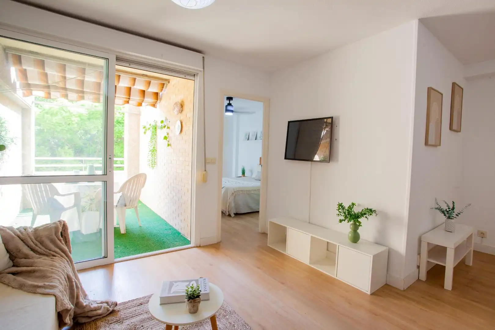 Sala de estar de Piso en venta en Alicante / Alacant con Terraza y Balcón