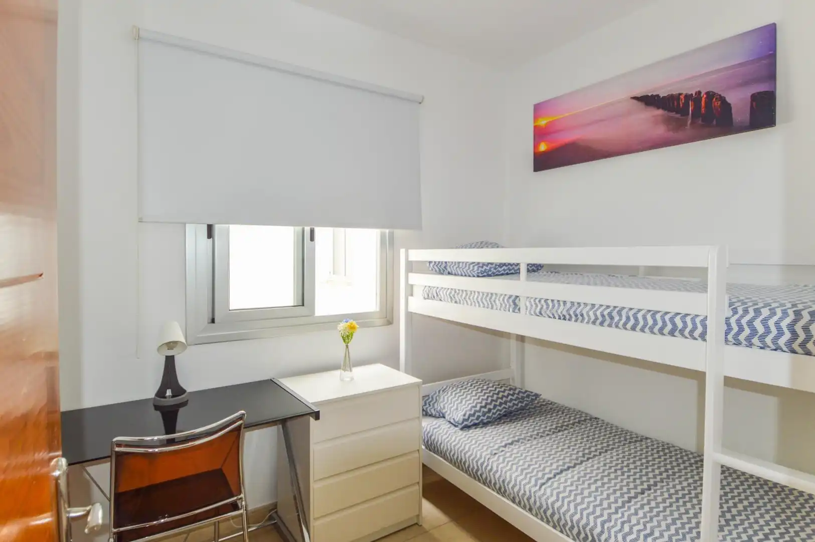 Schlafzimmer von Wohnungen zum Verkauf in Mogán mit Klimaanlage, Terrasse und Abstellraum