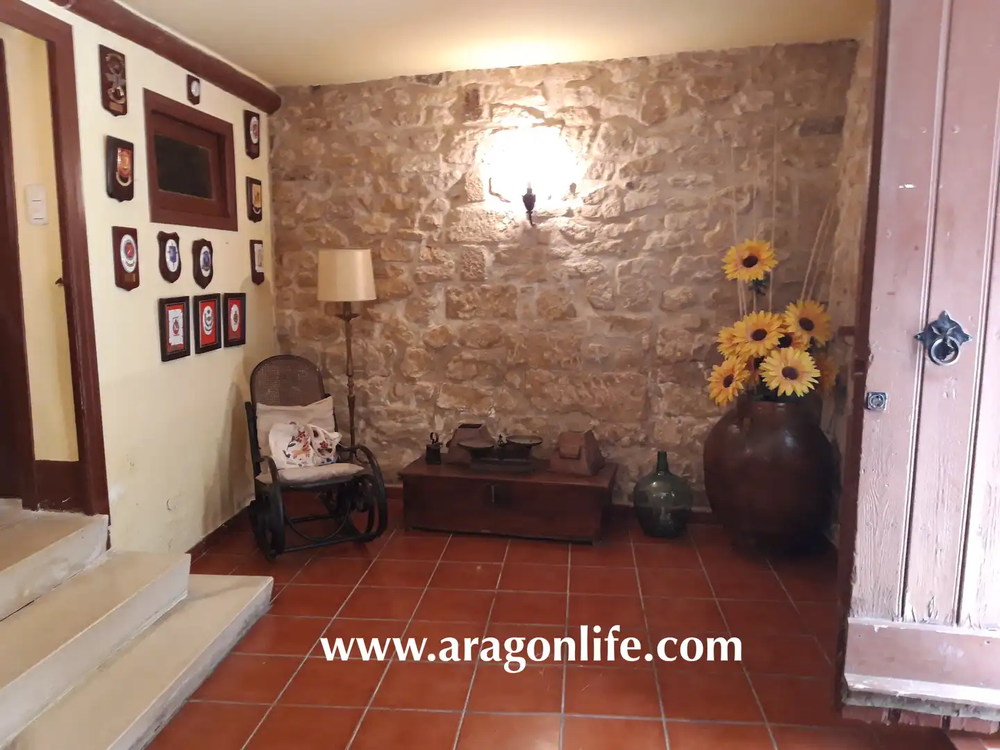 Living room of Houses for sale in Maella  with Furnished, Oven and Washing machine