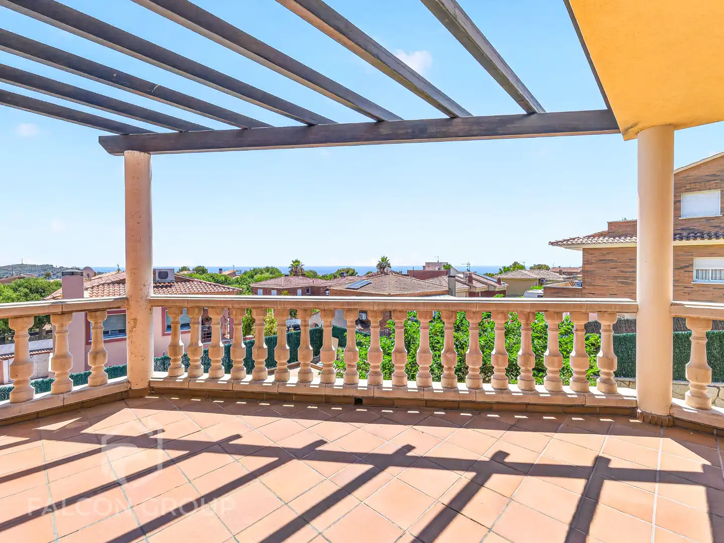 Terraza de Casa o chalet en venta en Calafell con Aire acondicionado, Calefacción y Jardín privado