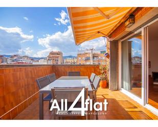 Vista exterior de Àtic de lloguer en  Barcelona Capital amb Aire condicionat, Calefacció i Parquet