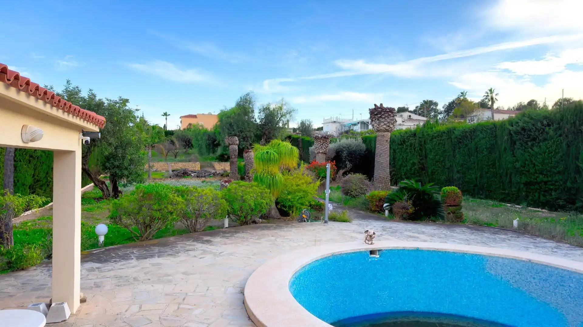 Jardín de Casa o chalet en venta en La Nucia con Aire acondicionado, Jardín privado y Terraza