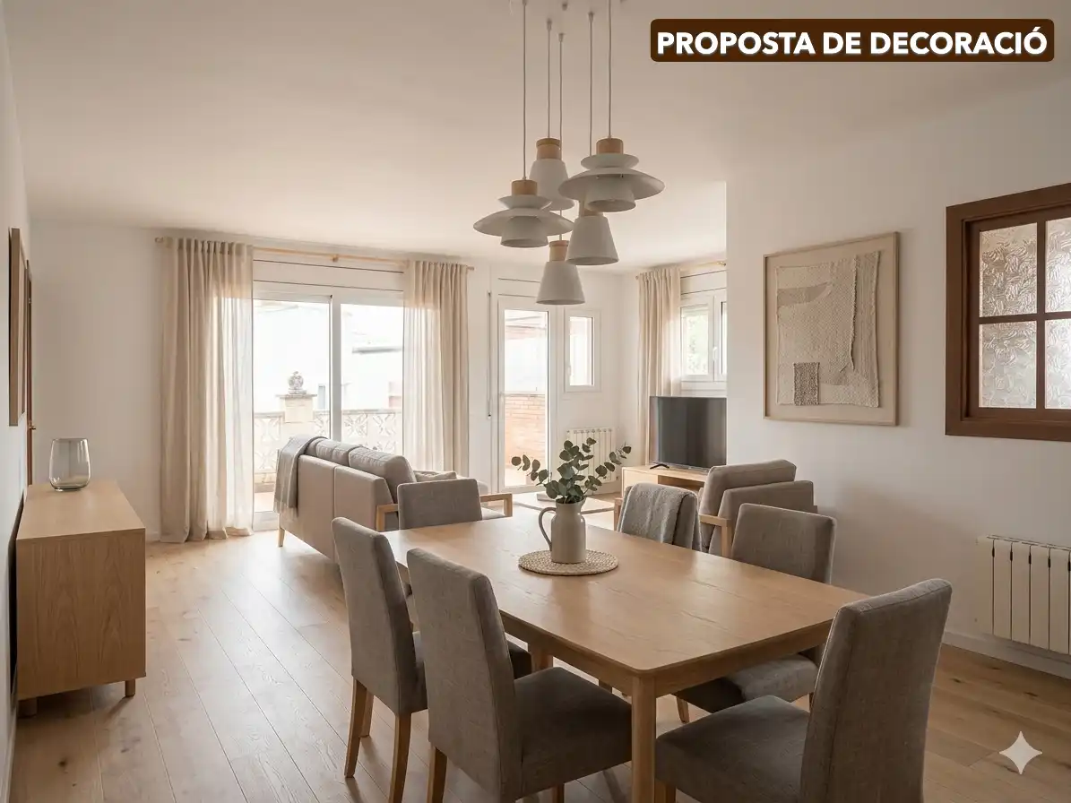 Comedor de Casa o chalet en venta en Igualada con Aire acondicionado, Calefacción y Jardín privado