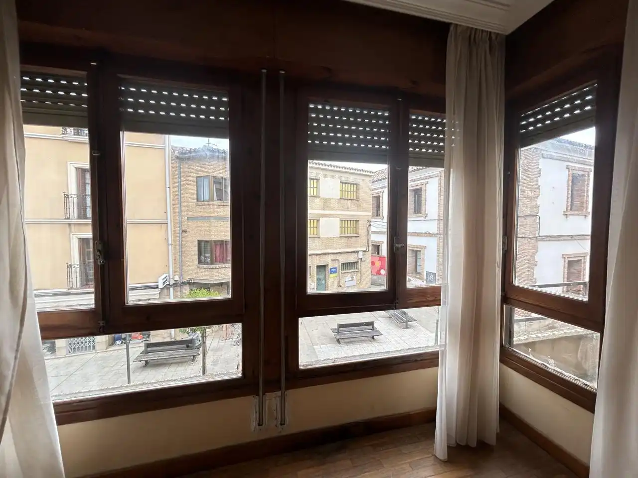 Vista exterior de Casa adosada en venta en Corella con Calefacción, Jardín privado y Terraza