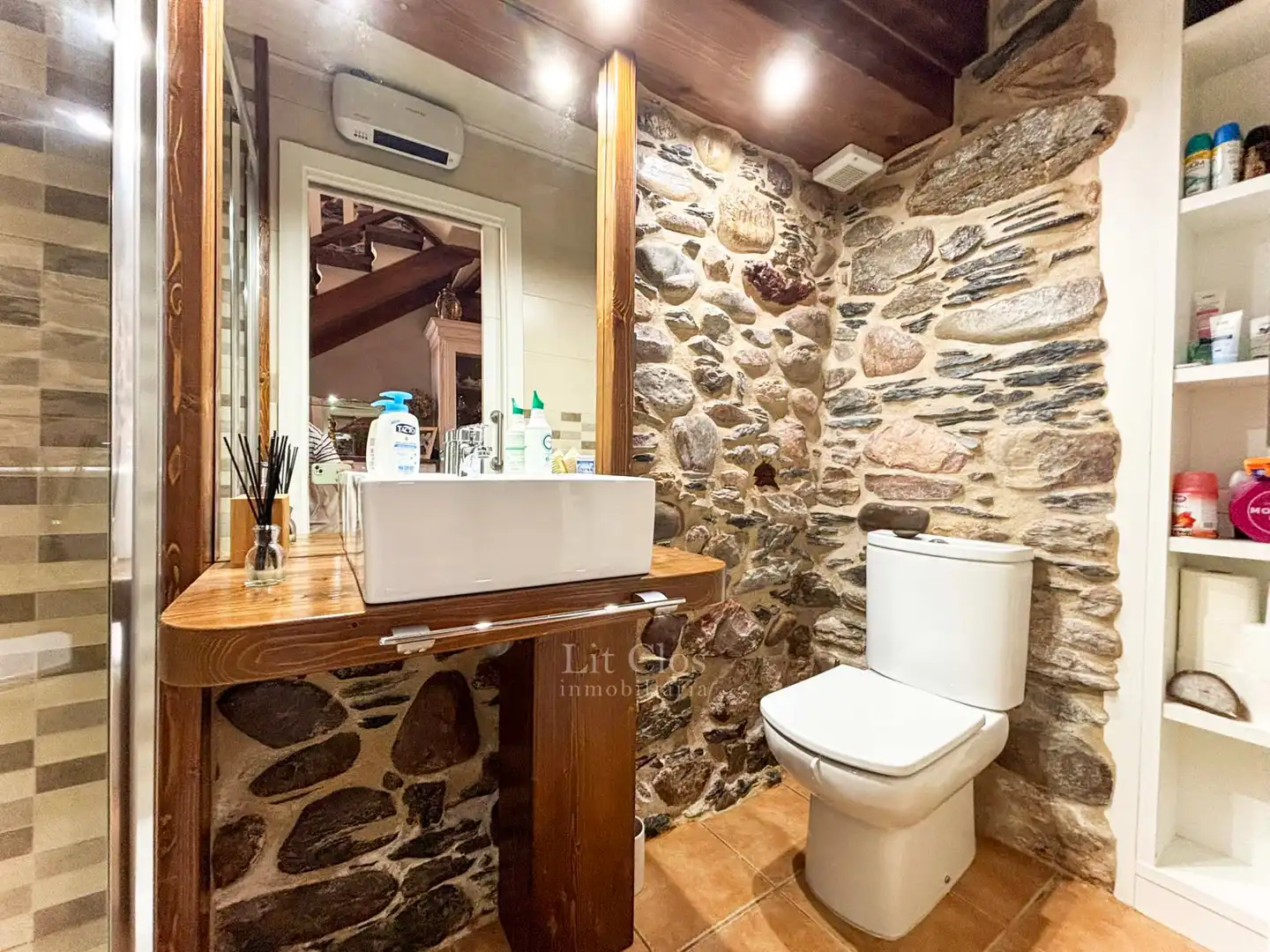 Baño de Casa adosada en venta en O Barco de Valdeorras   con Internet