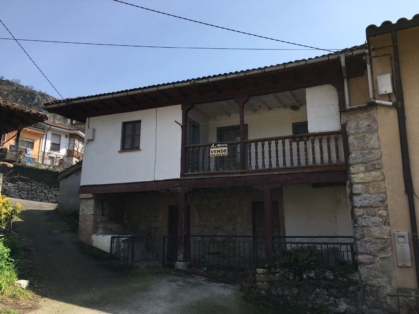 Exterior view of House or chalet for sale in Amieva  with Private garden