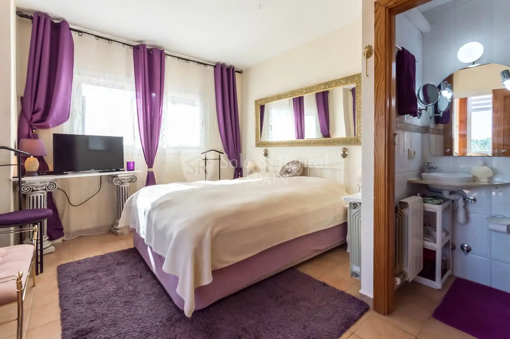 Bedroom of Houses for sale in Lloret de Mar  with Air Conditioner, Heating and Private garden